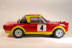 Fiat 124 Abarth Rally 4WD 1:10 The Rally Legends