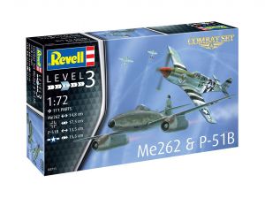 Me262 & P-51B (1:72)