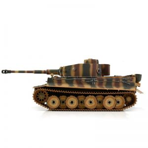 TORRO tank 1/16 RC Tiger I dřívejší verze vícebarevná kamufláž - infra IR