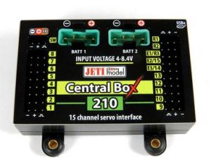 Central BOX 210 s 2x Rsat2 a RCSW JETImodel
