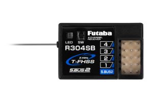 Futaba 4PM Plus T-FHSS, přijímač R304SB s telemetrií Futaba TX