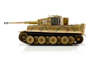 1/16 RC Tiger I Tank IR - letní kamufláž TORRO