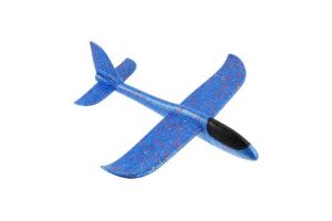 Házecí letadlo 49 cm - Modré Modelfun