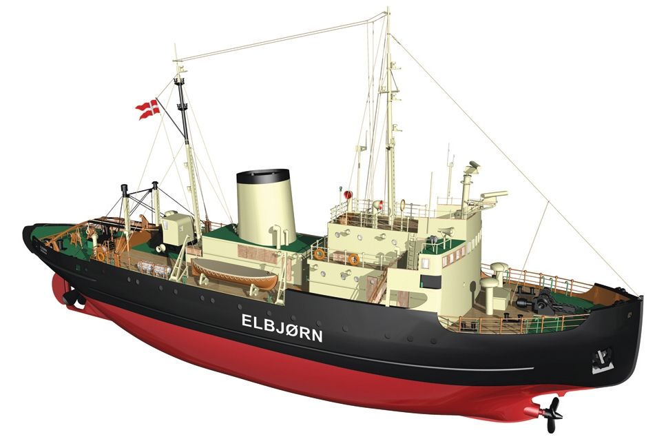 Elbjorn "Icebreaker" 1:75 Billing Boats