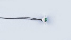 Žárovičky 4mm s kabelem - zelené (10 ks.)