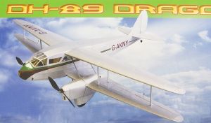 deHavilland DH-89 Dragon Rapide 1067mm DUMAS