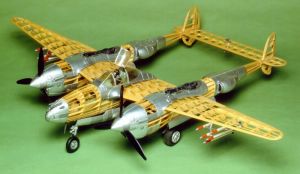P-38 Lightning 1:16 (1016mm) Guillow