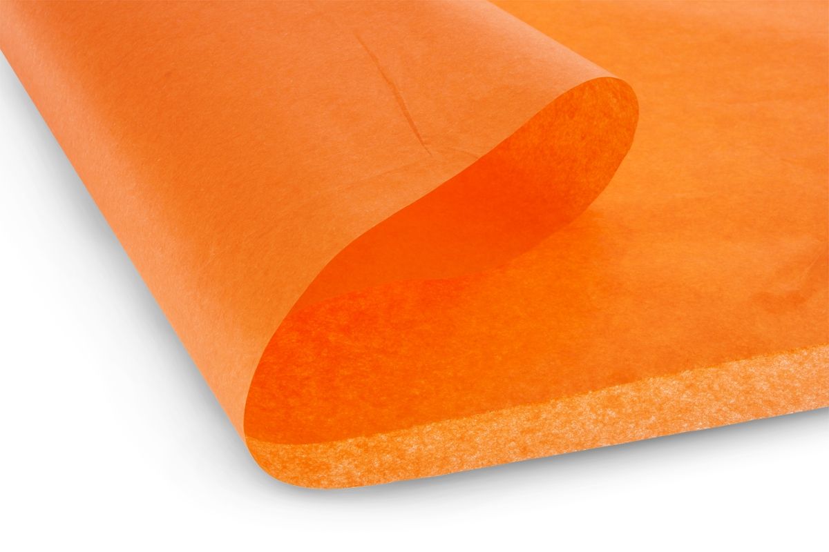 Potahový papír oranžový 508x762mm DUMAS