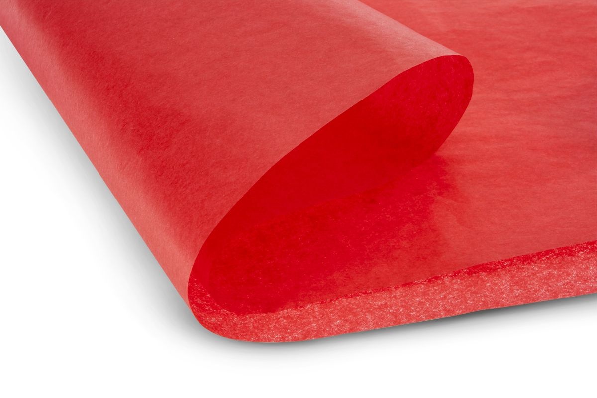 Potahový papír šarlatově červený 508x762mm DUMAS