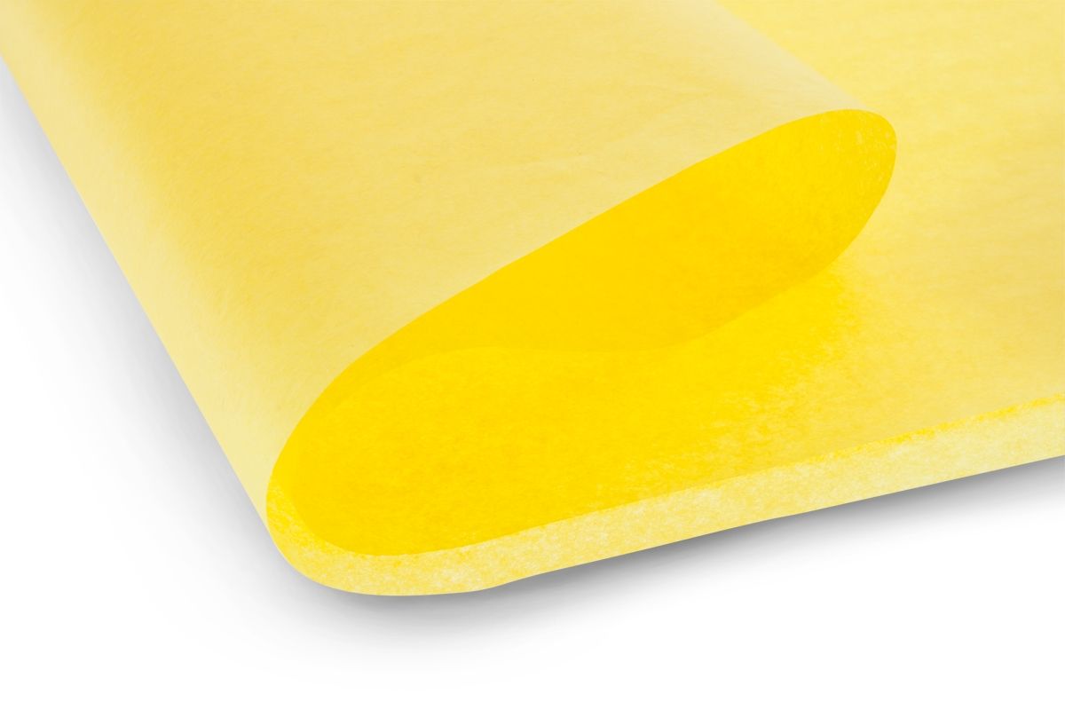 Potahový papír žlutý 508x762mm DUMAS