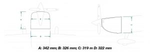 103" Extra NG 2630mm 120cc Zeleno-Černá Pilot RC