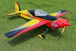 103" Slick 2600mm 120cc Žluto-Červeno-Černý Pilot RC