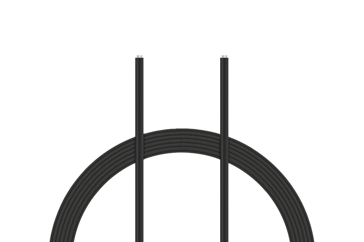 Kabel silikon 0.75mm2 1m (černý) PELIKAN