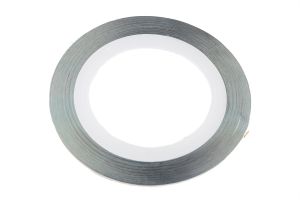Ozdobná páska stříbrná 1 mm