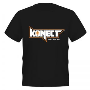 KONECT tričko černé - vel."XL"