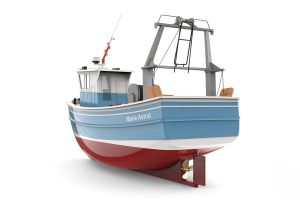 Marie Astrid rybářský člun 1:50 kit KY Model